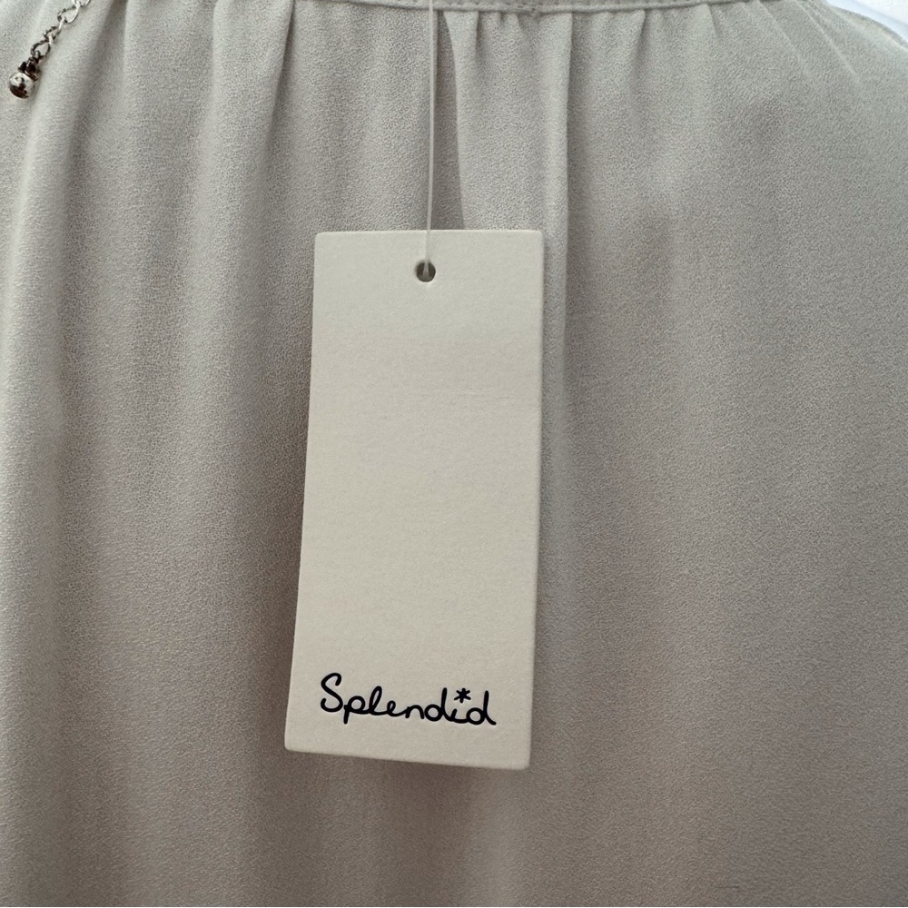 SPLENDID V-Neck White Dress Small - Picture 5 of 8